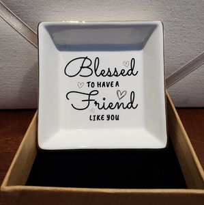 Joycuff Friend Inspiration Trinket Dish